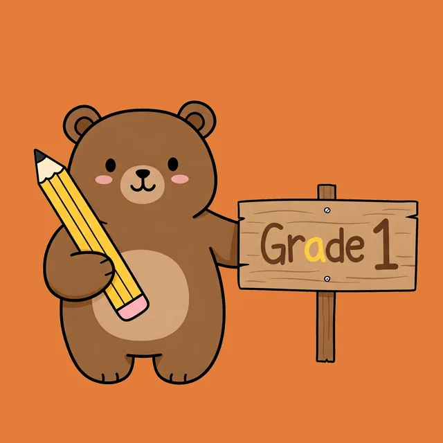 Spelling practice for grade 1 children